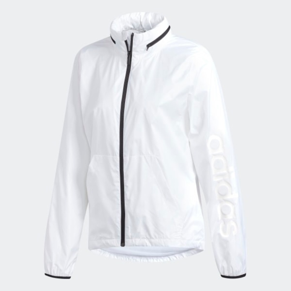 Adidas Zip Up Windbreaker Hooded